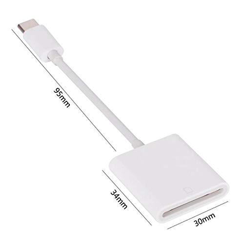 Czytnik kart USB C SD, przeglądarka kart USB C Trail do gier MacBook Pro, Chromebook Pixel, Surface Book2, Samsung GalaxyS8/S8 +/Note 8/S9/S9+/Note 9/S10, LG Google Pixel i innych urządzeń USB C