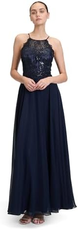 Vera Mont Damen Abendkleid rückenfrei