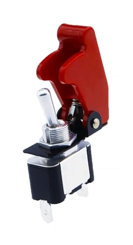 KN3A-101 �g�O���X�C�b�`���b�J�[�A�[�� 2Pin 2/�M�A ON-OFF10A 125V/250V AC �L���b�v�}�b�`���O 12V�A24V�A48V�A110V�A220V ���j�o�[�T��(1Set Dark Red)