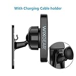 WixGear-2-Pack-Universal-Stick-On-Dashboard-Magnetic-Phone-Car-Mount-for-Cell-Phones-and-Mini-Tablets-with-Fast-Swift-snap-Technology-Newer-Bigger-Model