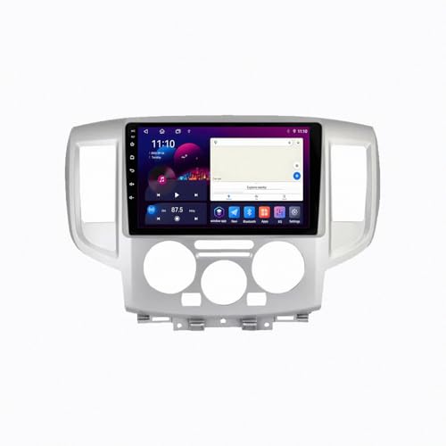 GPS Navigation Voiture Écran Tactile 1G 32G Android Auto pour Nissan NV200