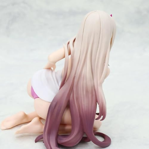Image of Goddess of Victory: Nikke Viper Kneeling Pose Anime Figure | 12cm Anime Girl Collectible Figurine for Desk, Shelf, Car Dashboard & Display Decor | Premium Anime Gift for Nikke Fans