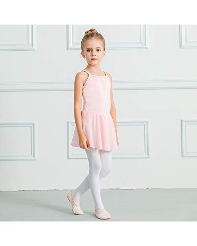 Stelle Girl's Camisole Ballet Leotard Dress For Dance, Gymnastics And Ballet (Toddler/Little Girl/Big Girl)(Ballet Pink, 3-4T) #TOP2