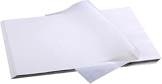 1000 Sztuk Papieru Pergaminowego do Pieczenia, Nieprzywierający Papier do Pieczenia Ciastek, Gotowania, Smażenia, Frytownicy, Rusztu do Grillowania, Piekarnika(Size:35x32cm)