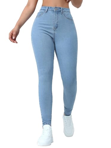 TOPLOT Skinny Fit Jeans for Women