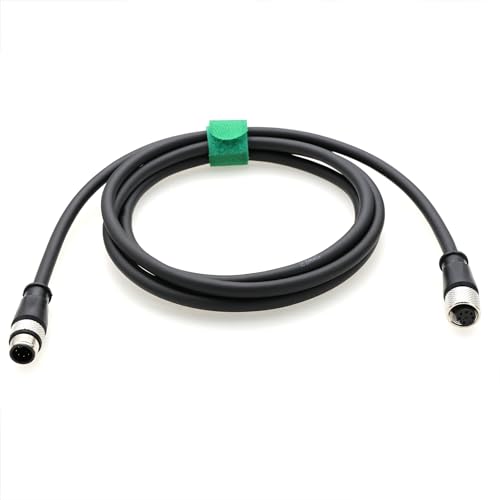 Câble M12 6 broches mâle femelle de 20m blindé pour bus de terrain IO-Link Profibus