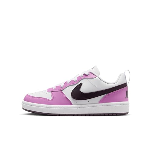 Image of Nike Unisex Kids' Court Borough Low Recraft Shoes - Boys Girls Todders & Baby Sneakers