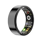 BabyElf - Anello Intelligente Fitness e Salute Tracker Micro USB a USB-C (Nero, USA#7)