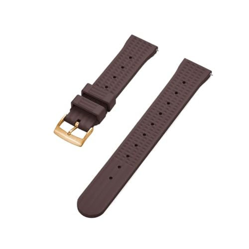 Bracelet montre FKM caoutchouc fluoré haut de gamme 20mm plongée Seiko