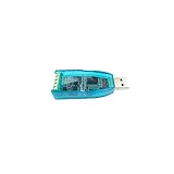 Taidacent K Type Thermocouple Module MODBUS RS485 MAX6675 Temperature Sensor Acquisition Temperature Collector Module MODBUS Communication (RS485 to USB Module)