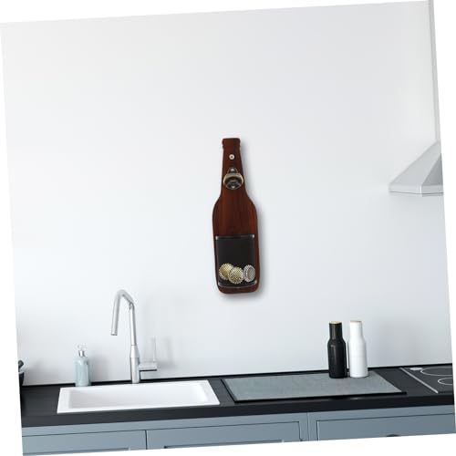 Soporte de tapas para abridor de botellas con contenedor de gran capacidad 6