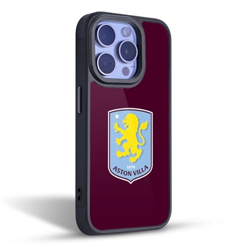 Cadeau supporter Aston Villa : coque iPhone 15 Pro Max blason officiel