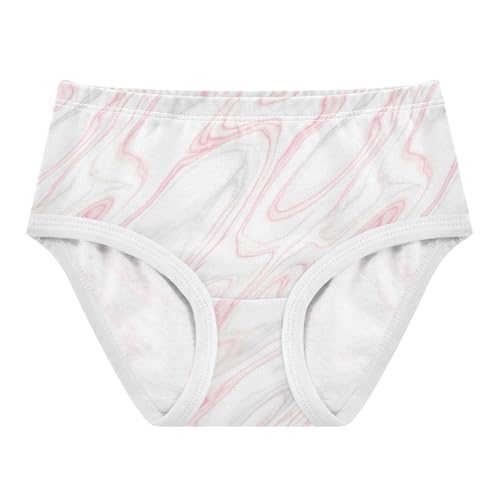 Joisal Pastel White Grey Pink Toddler Underwear Floral 2t Cotton Little Girl Panties Cartoon Underpants Briefs