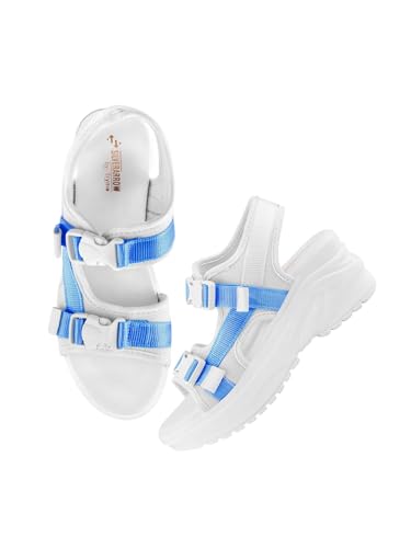 TRYME Classy Platform Heels Blue - Image 2