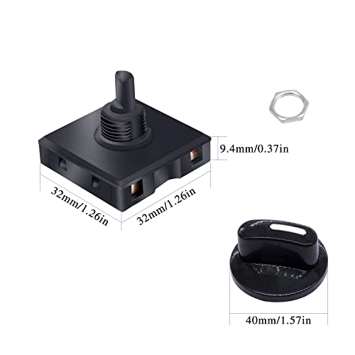 Taiss F034 2Pcs Rotary Switch 13A-125V/10A-250V thumb #1