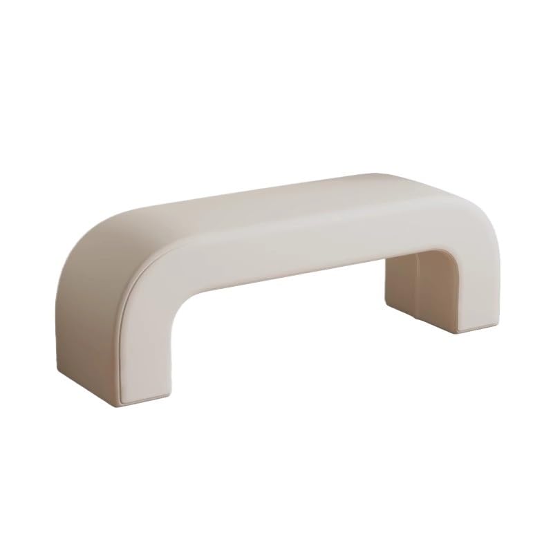 Tabouret long repose-pieds et banc à chaussures élégant pour l'entrée de maison