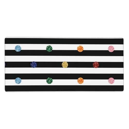Tapis de Souris Grand Format 40 x 90 cm pour Protéger le Bureau et Stabiliser la Souris
