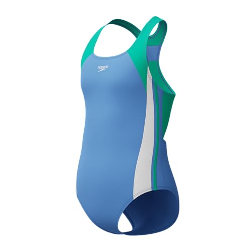 Image of Speedo Girl's Swimsuit One Piece Infinity Splice Thick Strap