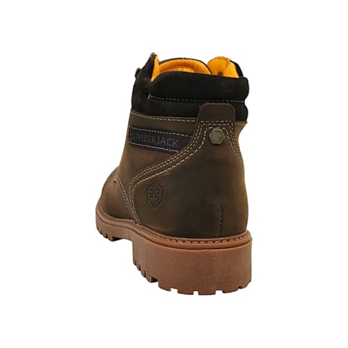 Bottes à lacets Lumberjack River avec semelle crantée homme