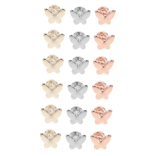 Goujons de sangle montre haut de gamme en métal doré pour bracelet connecté