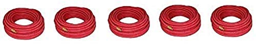 Good Year 12674 Rubber Air Hose Red, 50-Feet x 3/8-Inch (5-(Pack))