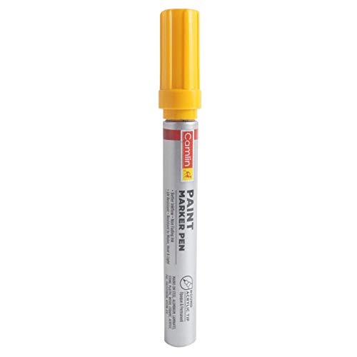 Image of Camlin Paint Bold Point Type Marker - Pack Of 1, Yellow