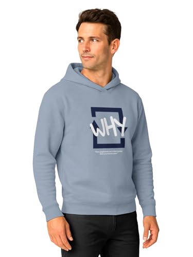 Image of BULLMER Trendy Cotton Blend Sweatshirt for Men | Stylish Full Sleeve Mens Sweatshirts & Hoodies for Winter Wear
