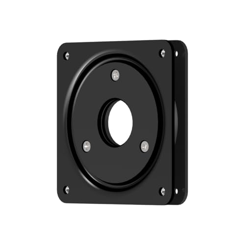 Plaque rotative VESA Noir support moniteur pivotant fixe - 3