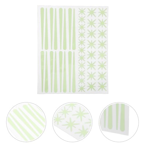 Adhesivos de Pared de Estrellas Luminosas Verde INOOMP miniatura 7