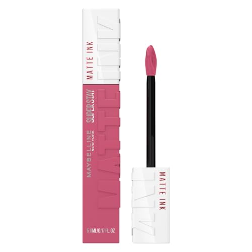 Maybelline New York SuperStay Matte Ink Liquid Lipstick - 15 Lover, Highly pigmented, Transfer Proof & Fade Proof. Maybelline New York SuperStay Matte Ink Liquid Lipstick Lasts Up To 16 Hour | 5ml