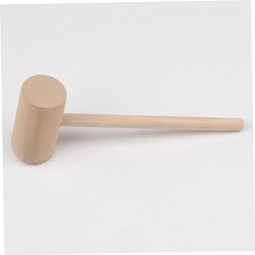 COHEALI 60 Peças De Madeira Mini Biscoitos De Comida Natural Kidcraft Playset Mini Martelo Martelo D