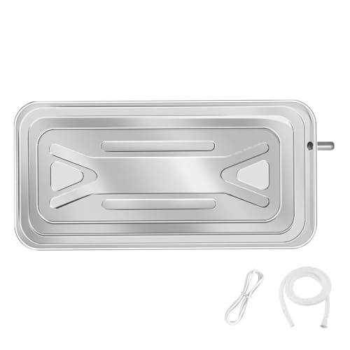 WXQTM Bandeja Colectora Agua Fuga La Salida Drenaje General Colector Portátil Adecuado para Sistemas Aire Acondicionado Centralizados (93x42x3cm)