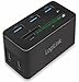Produktbild LogiLink UA0370 - USB-C Multiport Mini Dock 10-in-1-Anschluss, mit PW (Power Delivery), schwarz