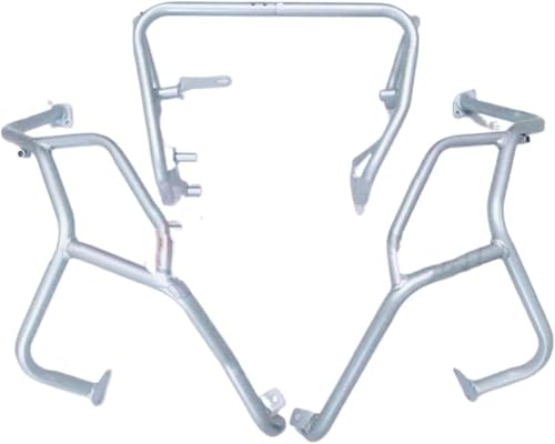 Protecteur pare-chocs de moto en acier robuste argent pour moteur BMW F800GS