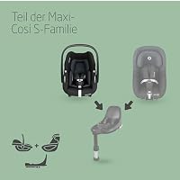 Maxi-Cosi Pebble i-Size, Babyschale, 0–15 Monate, 0–13 kg, 40–83 cm, leichter i-Size Kindersitz, Click&Go-Installation, G-CELL Seitenaufprallschutz, Sitzverkleinerer, Tonal Black – Ansicht 9