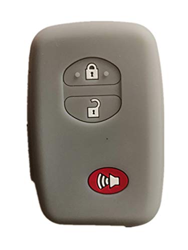 KAWIHEN Silicone Key Fob Cover Fit for Toyota Highlander Prius Prius C Prius V RAV4 HYQ14AAB HYQ12ACX