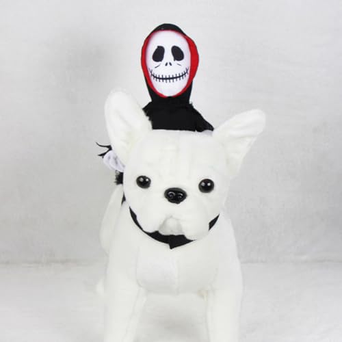 Disfraz de capa para perro talla S Halloween miniatura 6