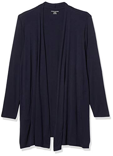 Image of Amazon Essentials Women's Long-Sleeve Open-Front Long Cardigan