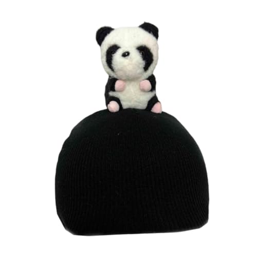 FytStycale Animal Snow Ski Helmet Cover Skiing Helmet Cover Easy Installation Accessories Adorable Sports Stylish Funny Helmet Decor, Panda
