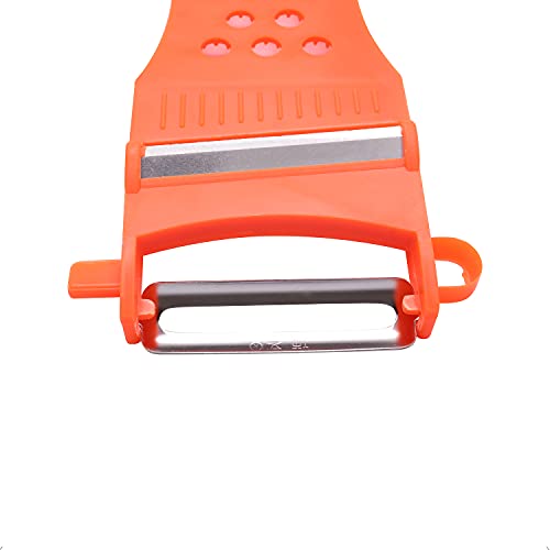 Xiwenquku 1Pcs Handheld Plastic Multifunction Kitchen Peeler Grater Slicer Tool,For Vegetable,Fruit,Cucumber,Potato,Carrots,Cheese,Chef Gadgets Tools thumb #2