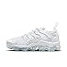 NIKE Air Vapormax Plus, Men's Athletics Shoes, White White White Pure Platinum 100, 10.5 AU