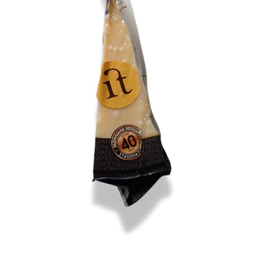 Queso Parmesano DOP Colección 40 Meses - 1 kg | Queso Artesanal Italiano Sazonado | 100% Leche Cruda