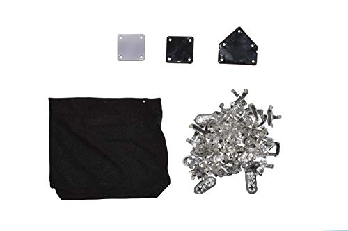 Image of Vibgyor Vibes DIY Make Your Own Art and Craft Fashion Purse /Bag -Small Size-Black and White