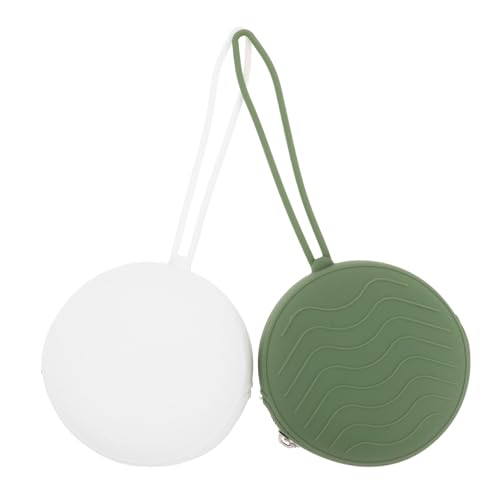 YARNOW Pacifiers Silicone Pouch Compact Lightweight Secure Zipper Bag Multifunctional Coin Purse for Daily Use