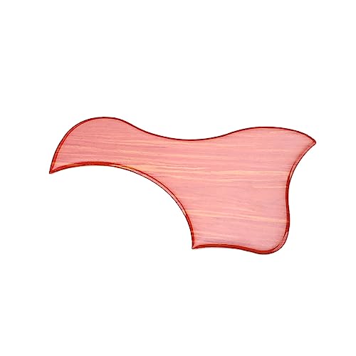 VINTORKY ギターピックガード プラスチック製保護プレート スクラッチ防止 アコースティックギター用アクセサリー 装飾付きピックガード