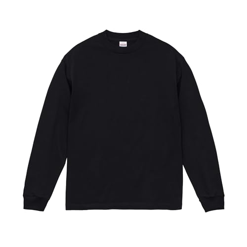 [ユナイテッドアスレ] ロンT メンズ UnitedAthle 7.1オンス 長袖Tシャツ 無地 ヘビーウェイト トップス ストリート アメカジ 丸首 ブラック XXL 大きいサイズの商品画像（Amazon）