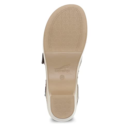 Dansko Malena Fully Adjustable Sandal for Women – Comfortable Platform Shoes with Arch Support – Versatile Casual to Dressy Footwear – Lightweight Rubber Outsole3