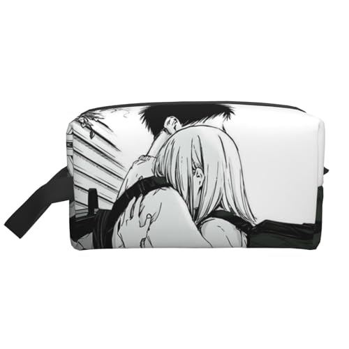 アオのハコ (2) ユニセックス 旅行用小物収納袋 おしゃれ One Size (12.5×16×25.5cm) 600d オックスフォード 防水 化粧品/アクセサリー 収納 多シーン対応