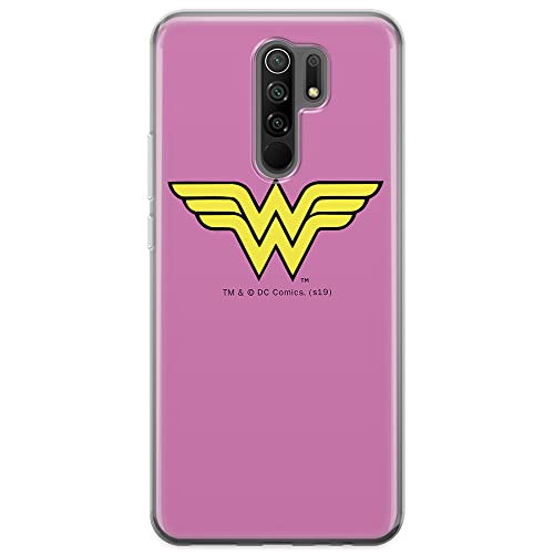 ERT GROUP mobile phone case for Xiaomi REDMI 9 original and officially Licensed DC pattern Wonder Woman 005 optimally adapted to the shape of the mobile phone
