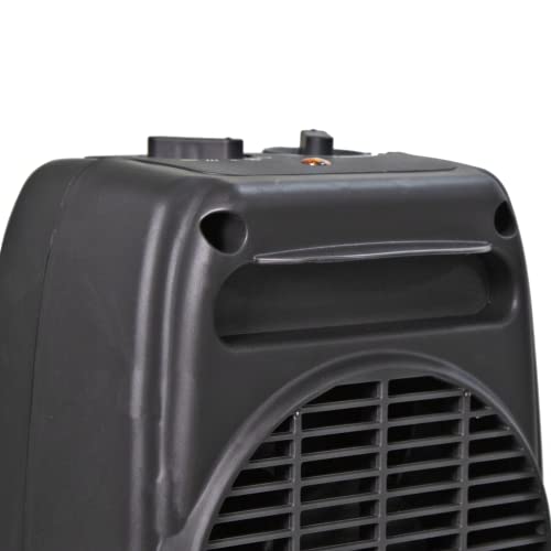 Comfort Zone Cz442E Personal Ceramic Energy Save Heater, 1500W, Adjustable Thermostat, Tip-Over Switch & Overheat Protection, Black #TOP7